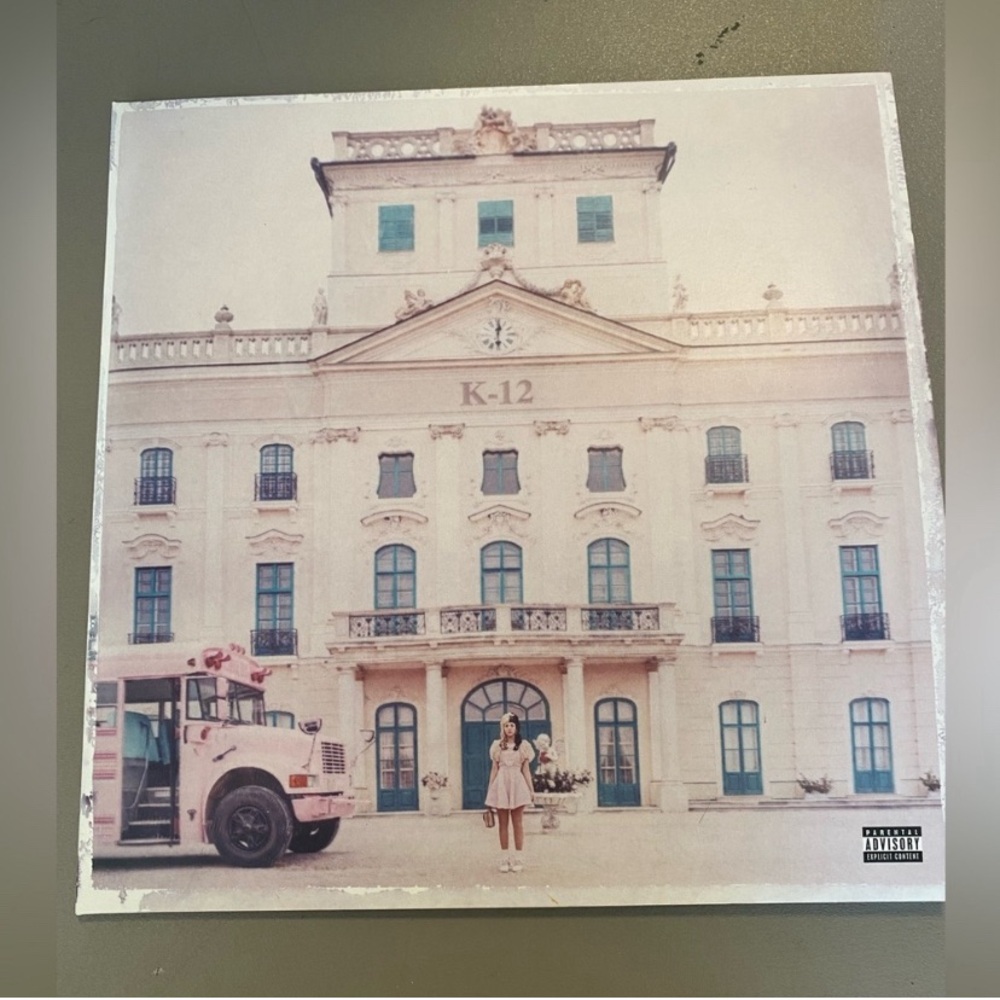 Melanie Martinez K-12 pink color vinyl. Excellent condition. Like brand new .